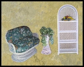 Fiberglass Outdoor Wicker Furniture