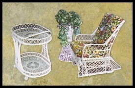 Fiberglass Outdoor Wicker Furniture